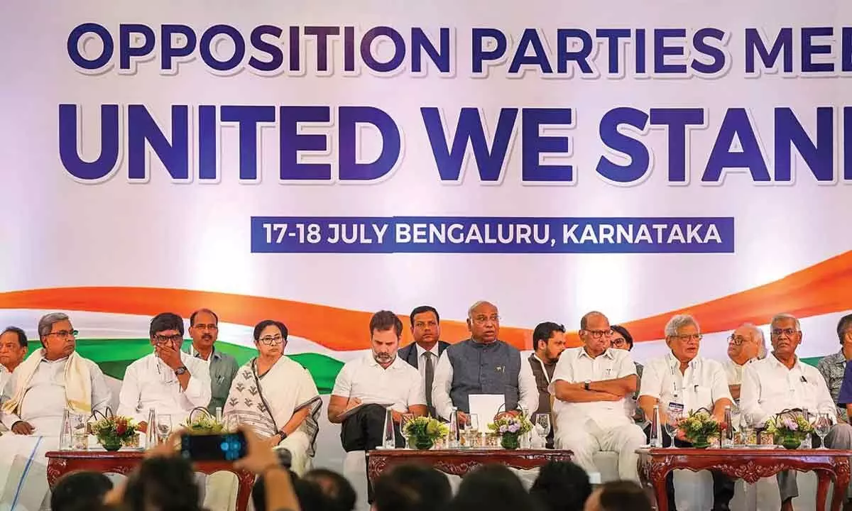 Opposition Coalition INDIA Bloc Set To Unveil Logo At Mumbai Meeting