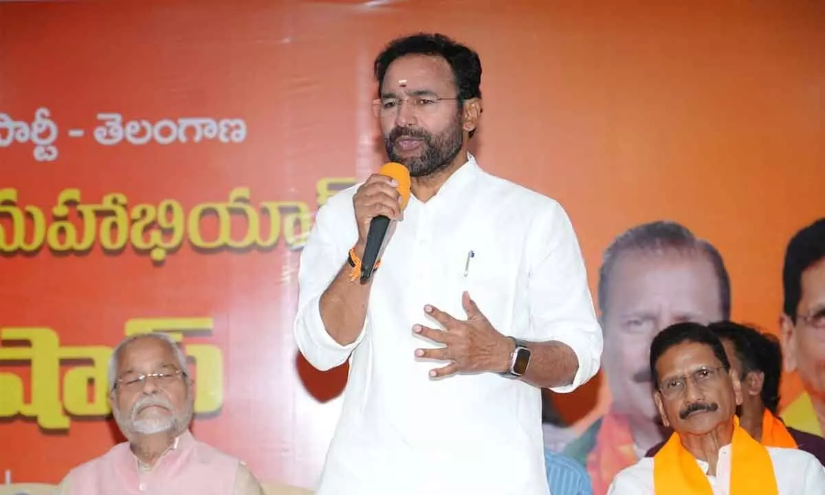 BJP will announce farmer welfare policies at Khammam meeting: Kishan