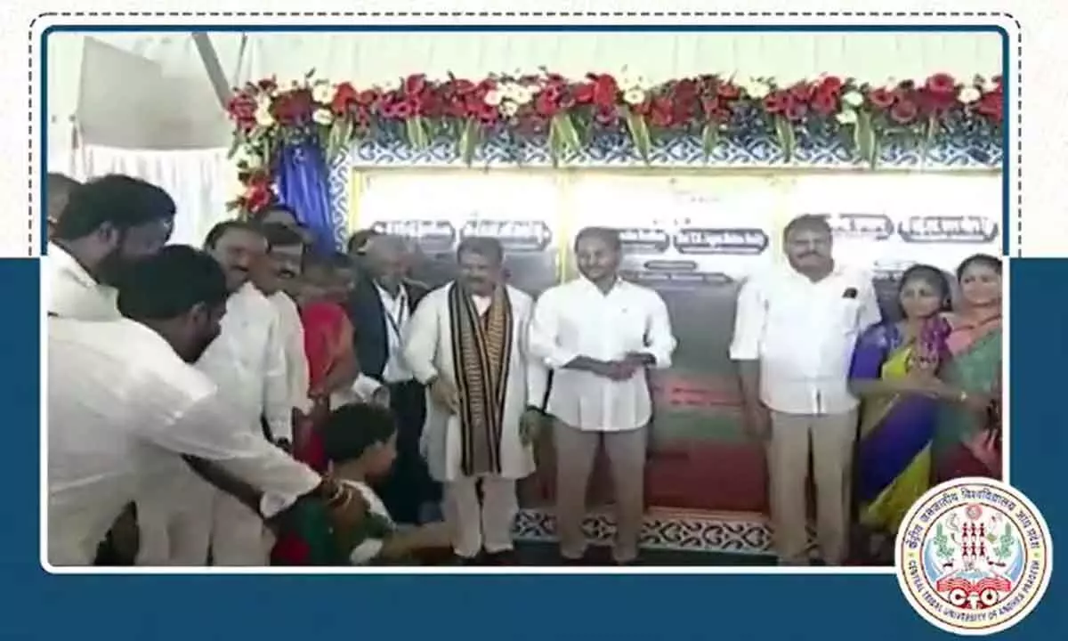 Central Tribal University will change the lives of Tribal people: YS Jagan