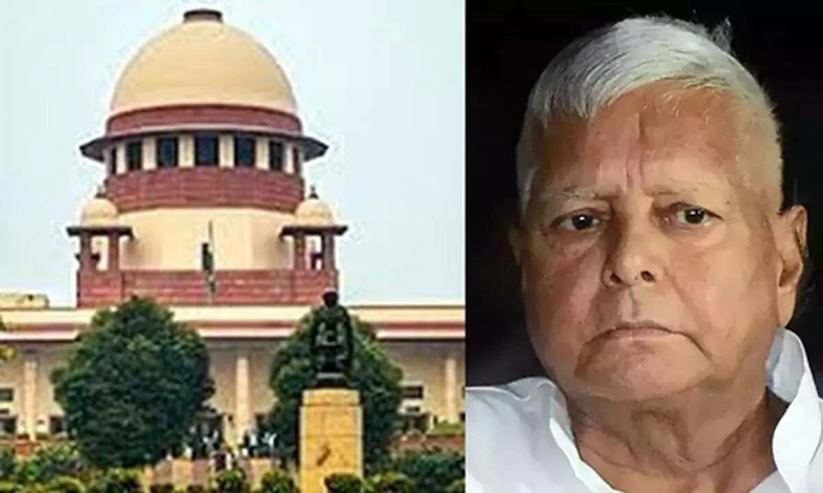 Supreme Court adjourns hearing on CBI’s pleas seeking cancellation of RJD president Lalu Prasads bail