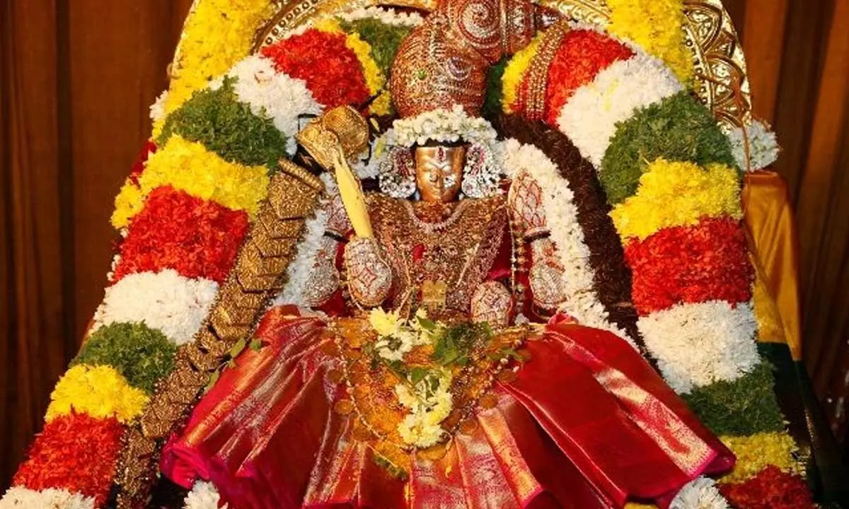 Varalakshmi Vratam celebrations held with grandeur at Tiruchanur in Tirupati