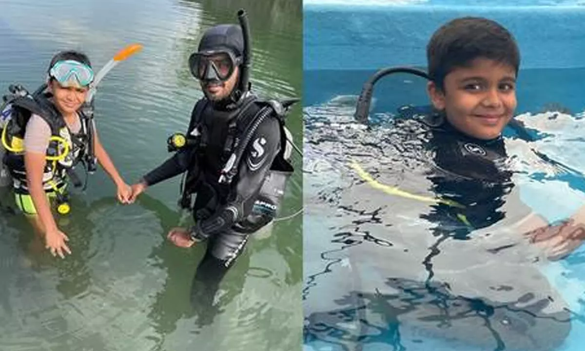 10-yr-old boy becomes world’s youngest PADI-certified scuba diver