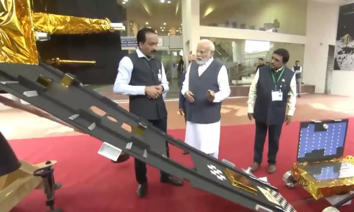 PM visits ISRO