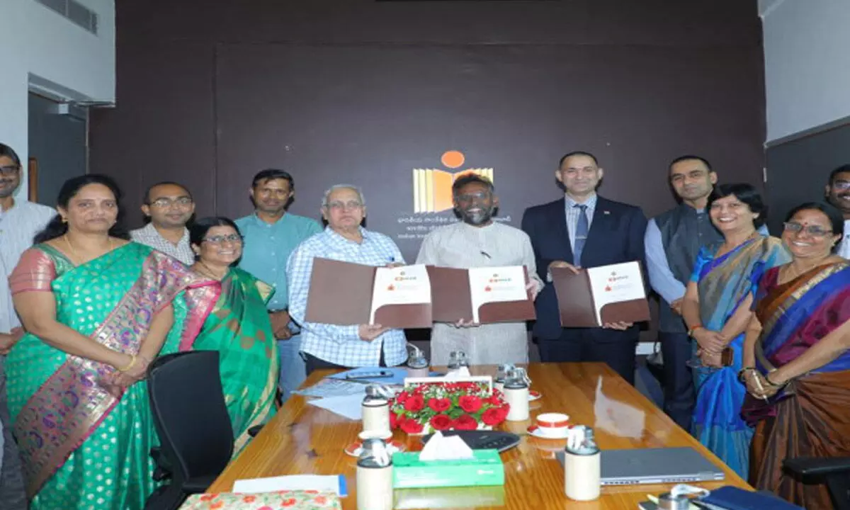 IIT Hyderabad Collaborates with Andhra Mahila Sabha and Neer Interactive Solutions to Establish CGDT - Pioneering Center for Geo-spatial AI and Digital Twins