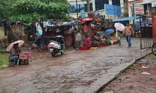 Visakhapatnam: Rain since yesterday night
