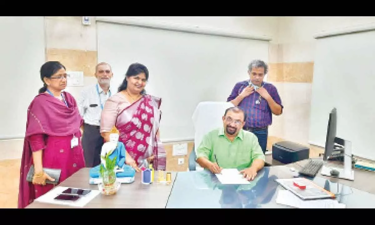 Dr RV Kumar taking charge as SVIMS Director-cum-Vice-Chancellor in Tirupati on Saturday