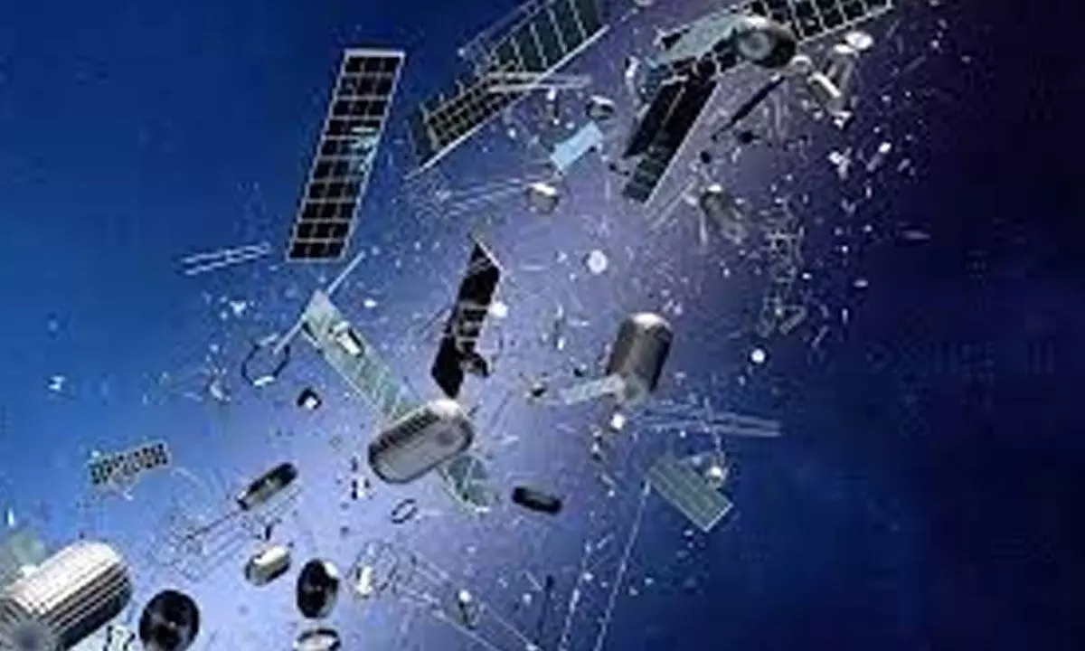 Scientists ponder over how to clear space junk