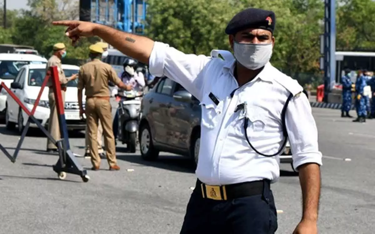 Delhi traffic police conduct carcade rehearsal ahead of G20 Summit