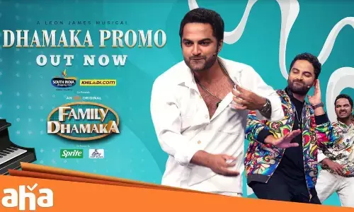‘Dhamaka Song’ raises the bar on Vishwak’s ‘Family Dhamaka’