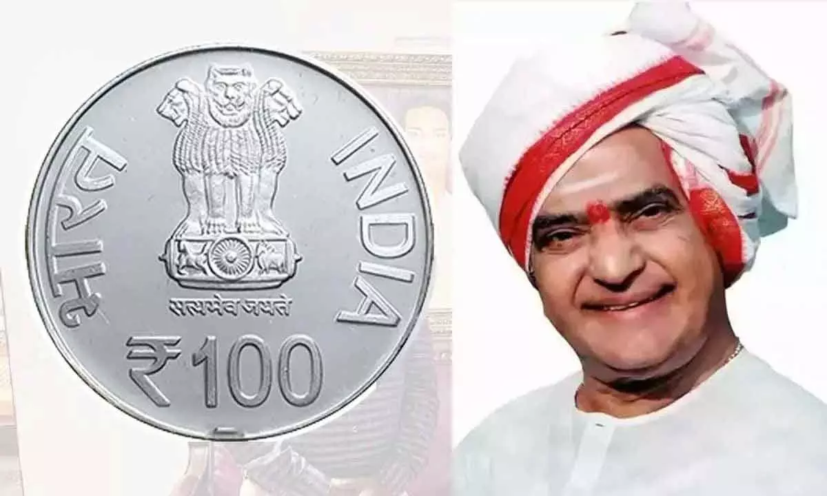 President Murmu to unveil Rs 100 NTR coin today