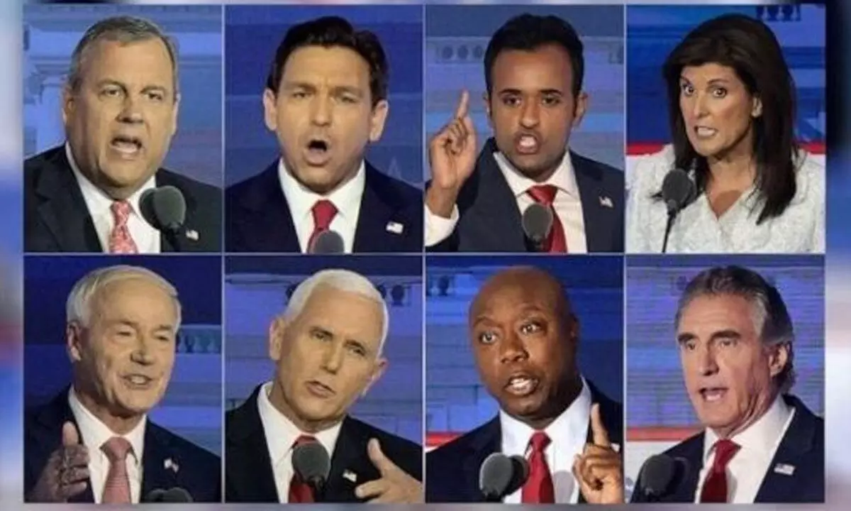 Who won first US Republican debate?