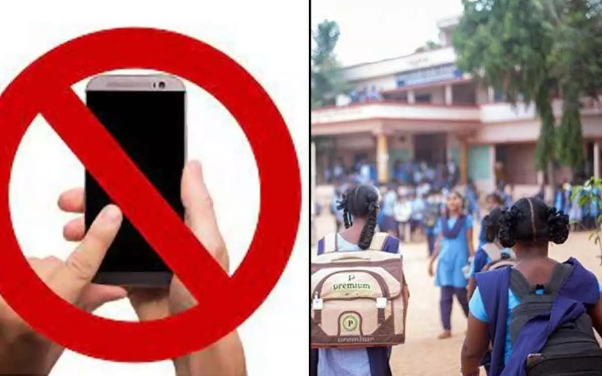 Government of Andhra Pradesh imposed restrictions on use of mobiles in the classroom across the state