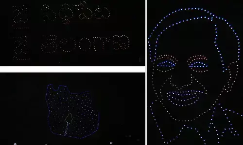 Drone show held in Siddipet