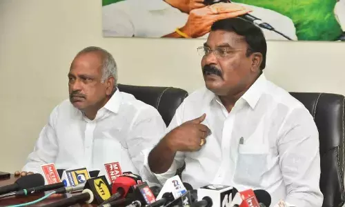 Social Welfare Minister Merugu Nagarjuna