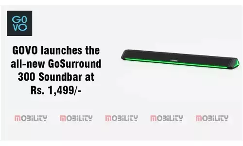 GOVO launches the all-new GoSurround 300 Soundbar at Rs. 1499
