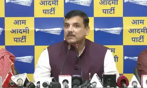 AAP Rajya Sabha MP Sanjay Singh