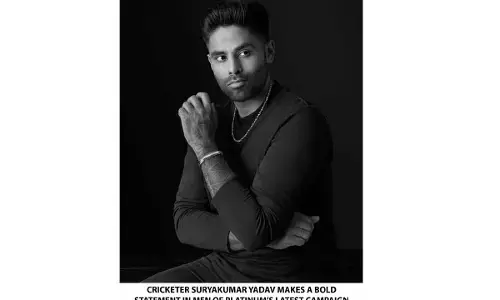 Cricketer Suryakumar Yadav Makes A Bold Statement In Men Of Platinum’s Latest Campaign