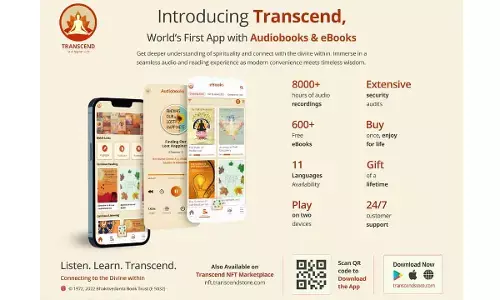 ISKCON revolutionizes spirituality with Transcend worlds first integrated e-library app