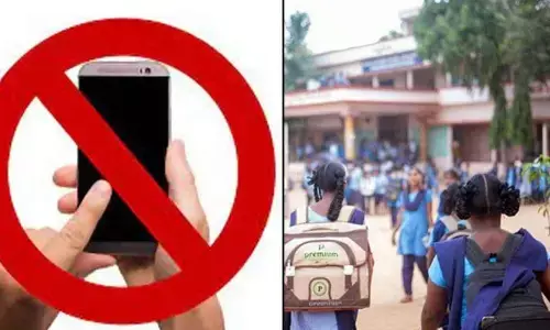 Government of Andhra Pradesh imposed restrictions on use of mobiles in the classroom across the state