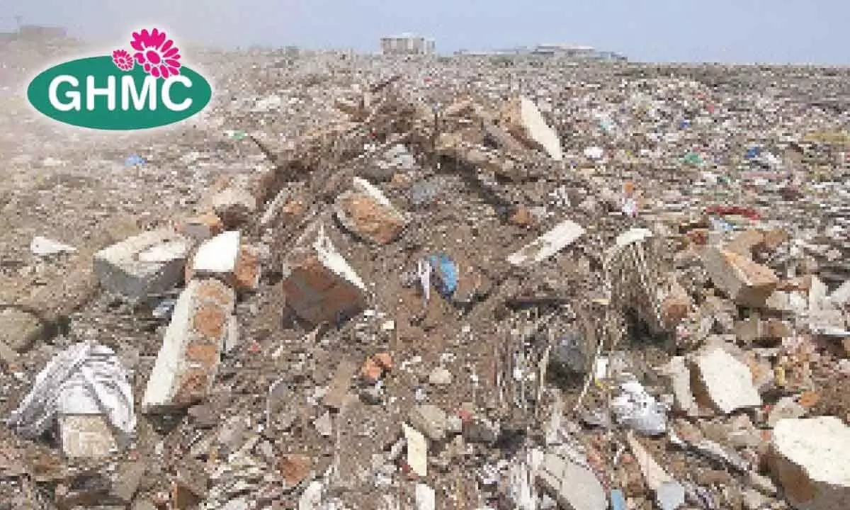 GHMC warns legal action over dumping C&D waste in non-designated areas