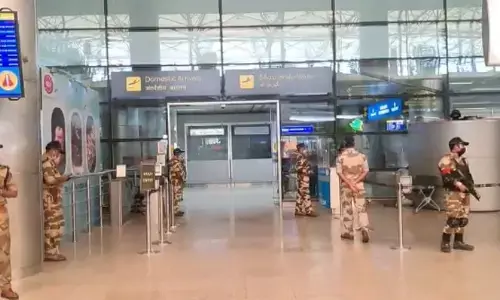 Hoax bomb threat creates a tense moment at Shamshabad Airport