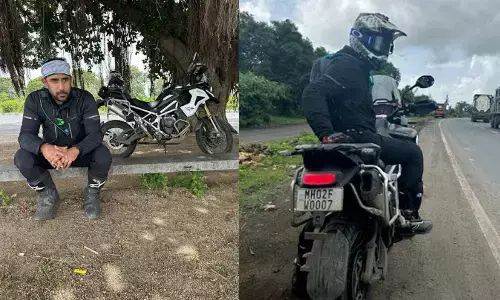 Actor Amit Sadhs Epic 1500km Bike Expedition reached Delhi today, Celebrating Indian Culture and Resilience