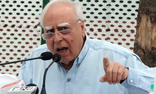 Former Union minister and Rajya Sabha MP Kapil Sibal