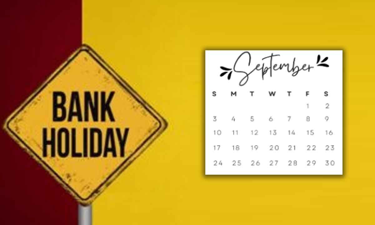 Bank Holidays in September 2023 Banks in Telangana to be closed for 9 days