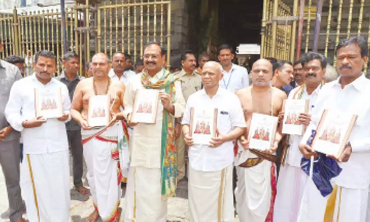 Twin Brahmotsavams: Grand arrangements underway says TTD chief
