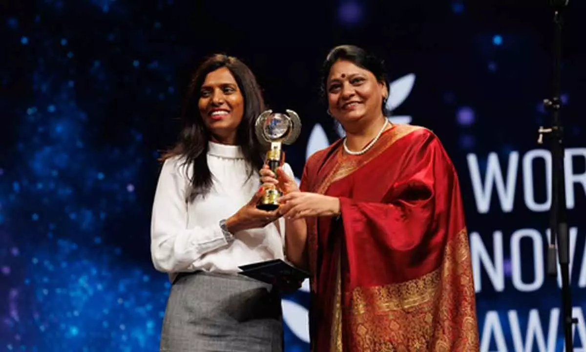 International award for Telanganas Chief Innovation Officer