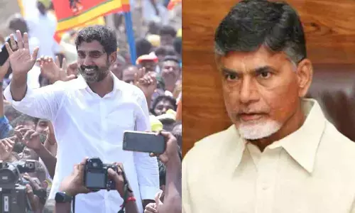 Chandrababu wishes Lokesh on completing 200 days of Yuvagalam padayatra
