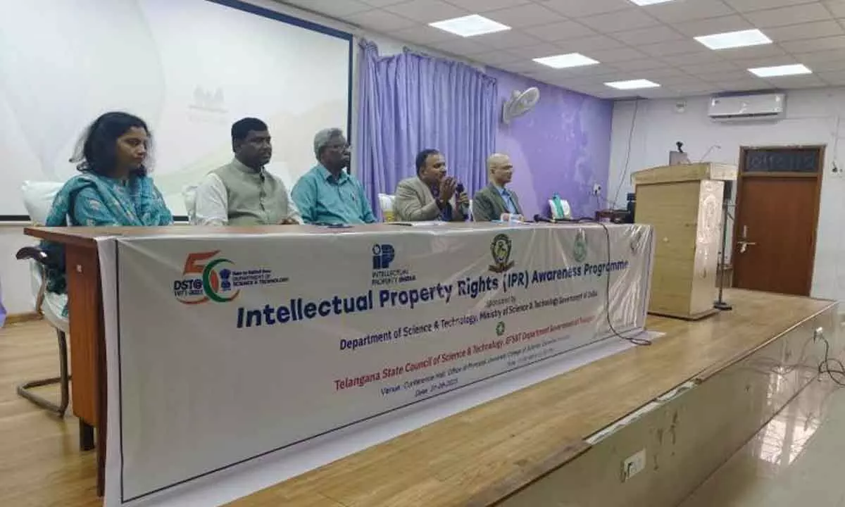 Hyderabad: IPR Awareness Program at Osmania University organised
