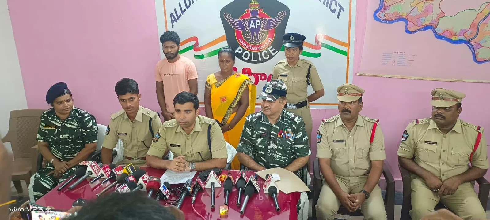 Two Maoists surrendered before SP