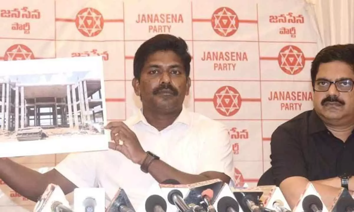 Visakhapatnam: Jana Sena Party calls for probe by Central agencies into YSRCP MP P Murthy Yadav activities