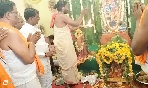 Rangareddy: Shiva Bhakta Markandeya Kalyana Mandapam inaugurated on Rakhi