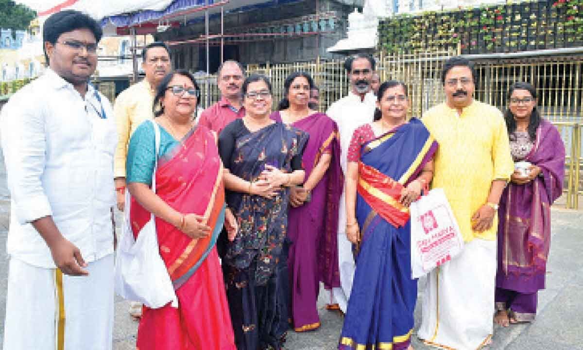 Tirupati: Even Space missions seek divine thrust Tirupati: Even Space missions seek divine thrust