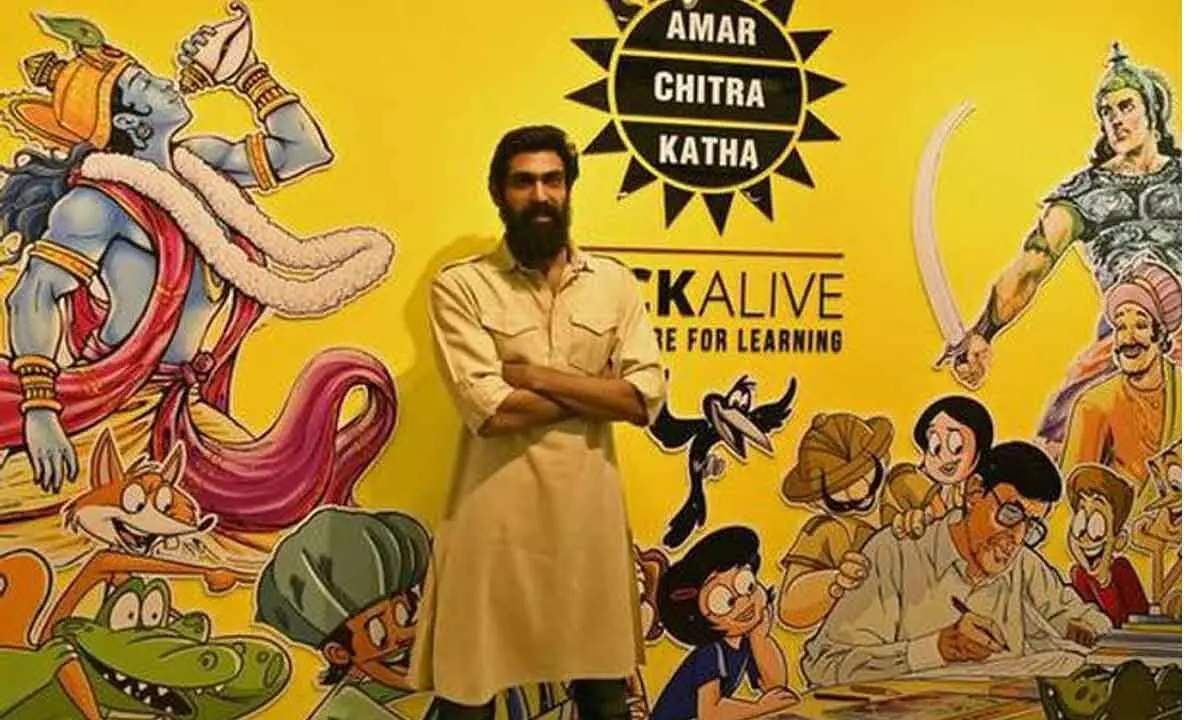 Were divided by languages but art unites us: Rana Daggubati on bringing Amar Chitra Katha to celluloid By Komal Panchamatia