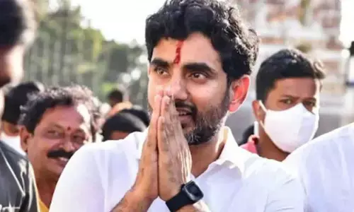 Rajamahendravaram: Yuvagalam Padayatra enters East Godavari district