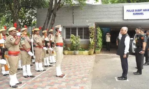 Kurnool: Governor S Abdul Nazeer wraps up Kurnool visit