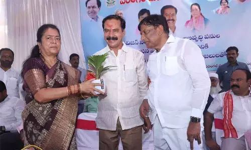 Warangal: Telangana on fast track on growth says D Vinay Bhaskar