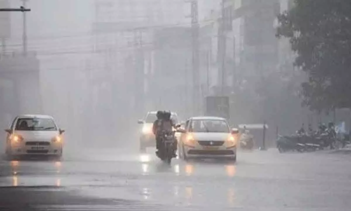 Heavy rains lash several parts of Hyderabad