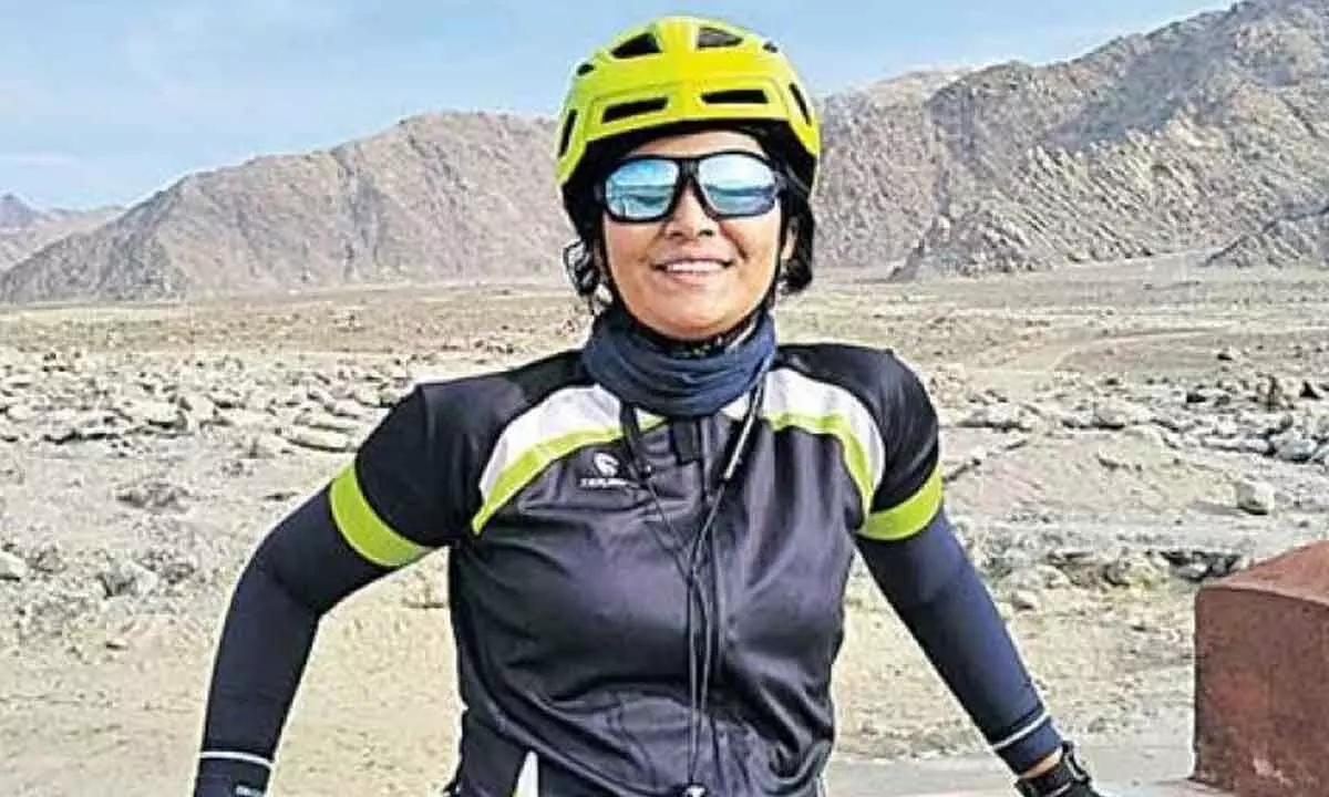 Telugu girl creates record completing The Great Himalayan Ultra Race