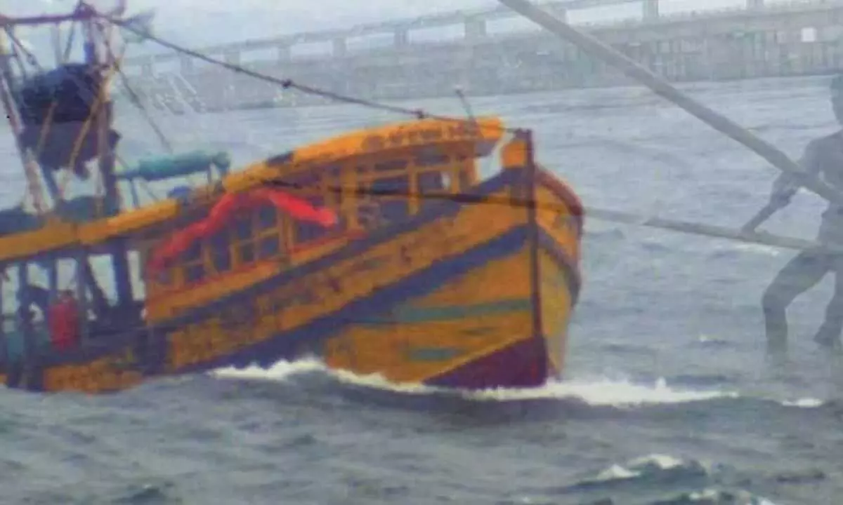 Serious lapse in safety Fishermen taken ill