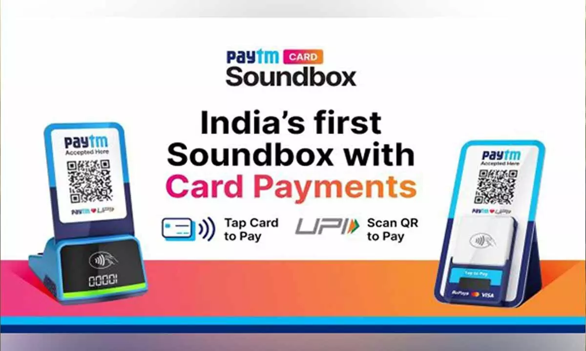 Paytm launches India’s first Card Soundbox that enables card payments