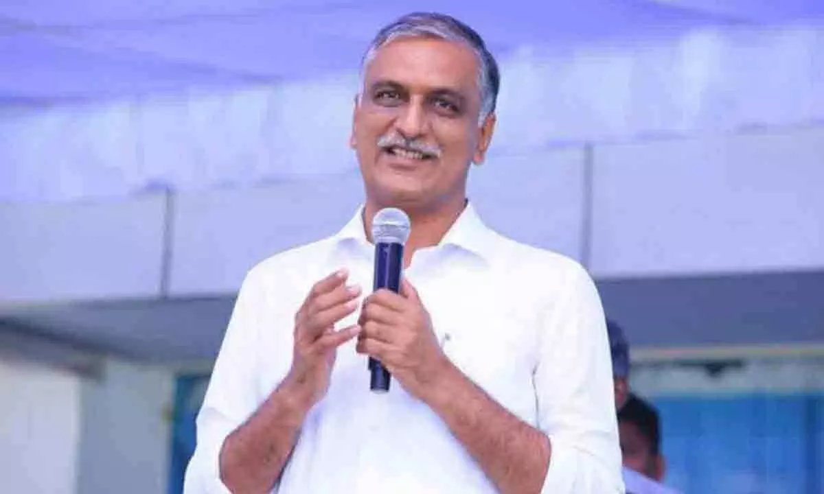 One Nation-One Election is a weapon by BJP due to afraid of defeat says Harish Rao
