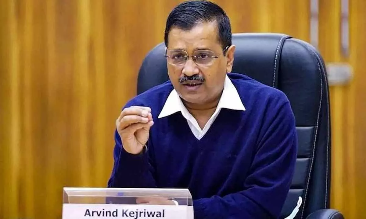 Kejriwal misses jailed colleagues on foundation day