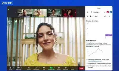 Zoom introduces Notes tool to edit texts during a video call