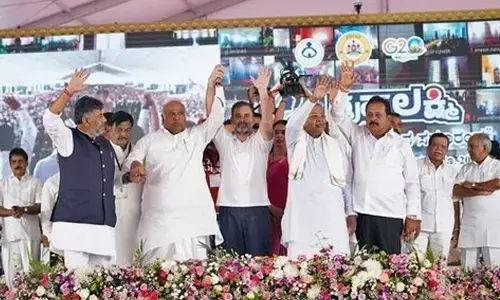 As Congress delivers promised freebies, BJP raises bankruptcy fears