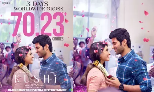 Vijay Deverakonda- Samantha starrer ‘Kushi’ collects staggering 70.23 crores gross WW, achieves breakeven in United States Vijay Deverakonda- Samantha starrer ‘Kushi’ collects staggering 70.23 crores gross WW, achieves breakeven in United States