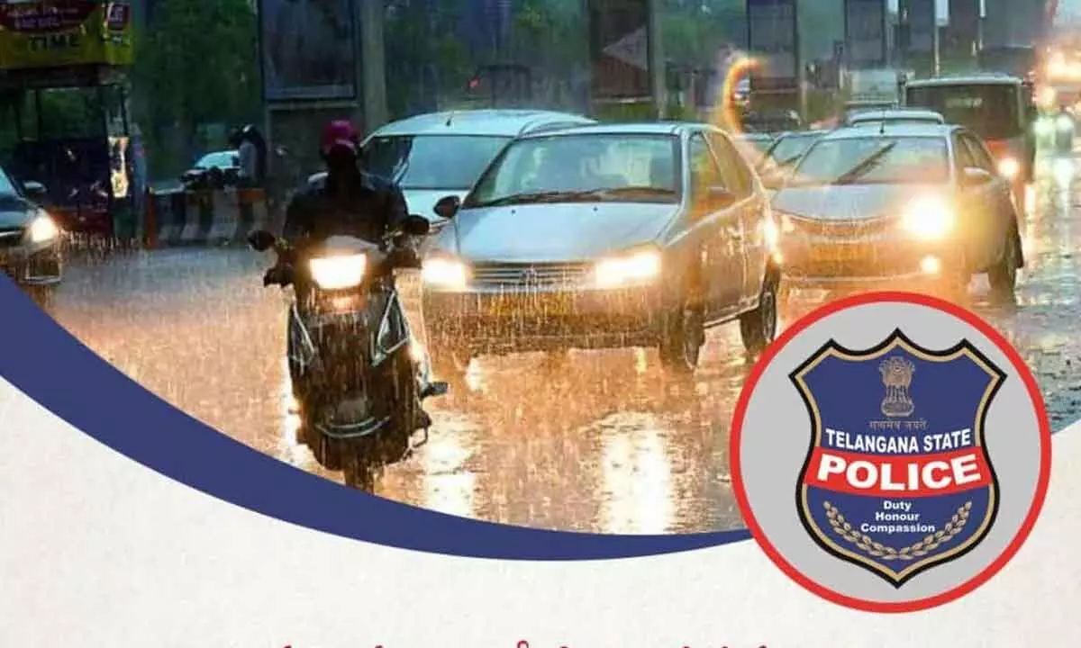 Heavy rains: Police urges employees to work from home